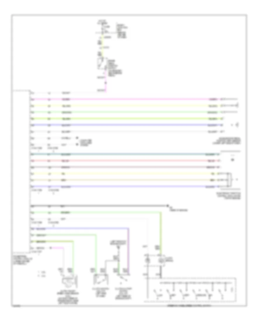 Cruise Control Wiring Diagram for Mazda Tribute Hybrid Touring 2011