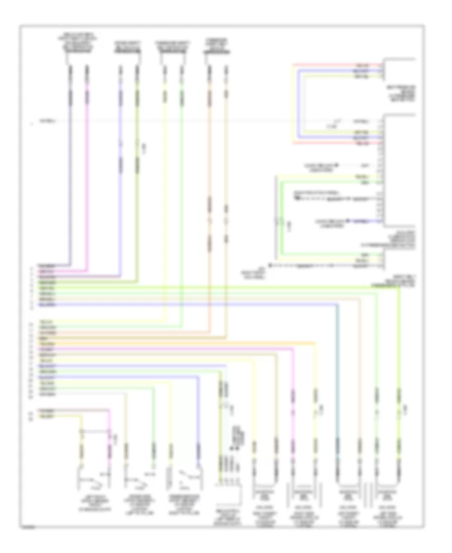 Supplemental Restraints Wiring Diagram 2 of 2 for Mazda Tribute Hybrid Touring 2011