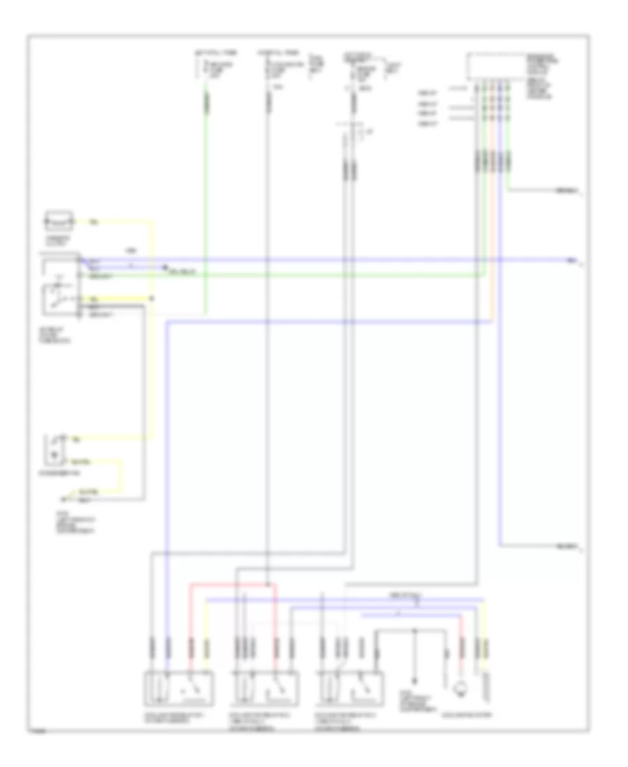 2 0L A C Wiring Diagram 1 of 2 for Mazda 626 LX 1996