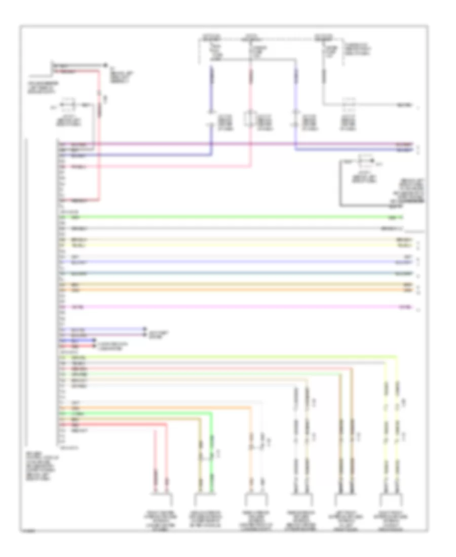 Keyless Entry Wiring Diagram (1 of 2) for Mazda CX-9 Grand Touring 2014