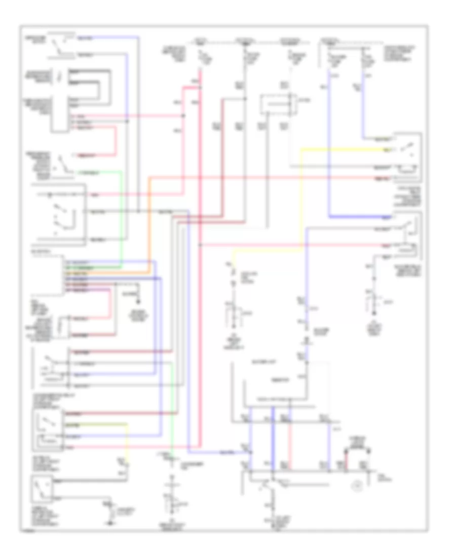 Manual AC Wiring Diagram for Mazda MX-5 Miata LS 2003