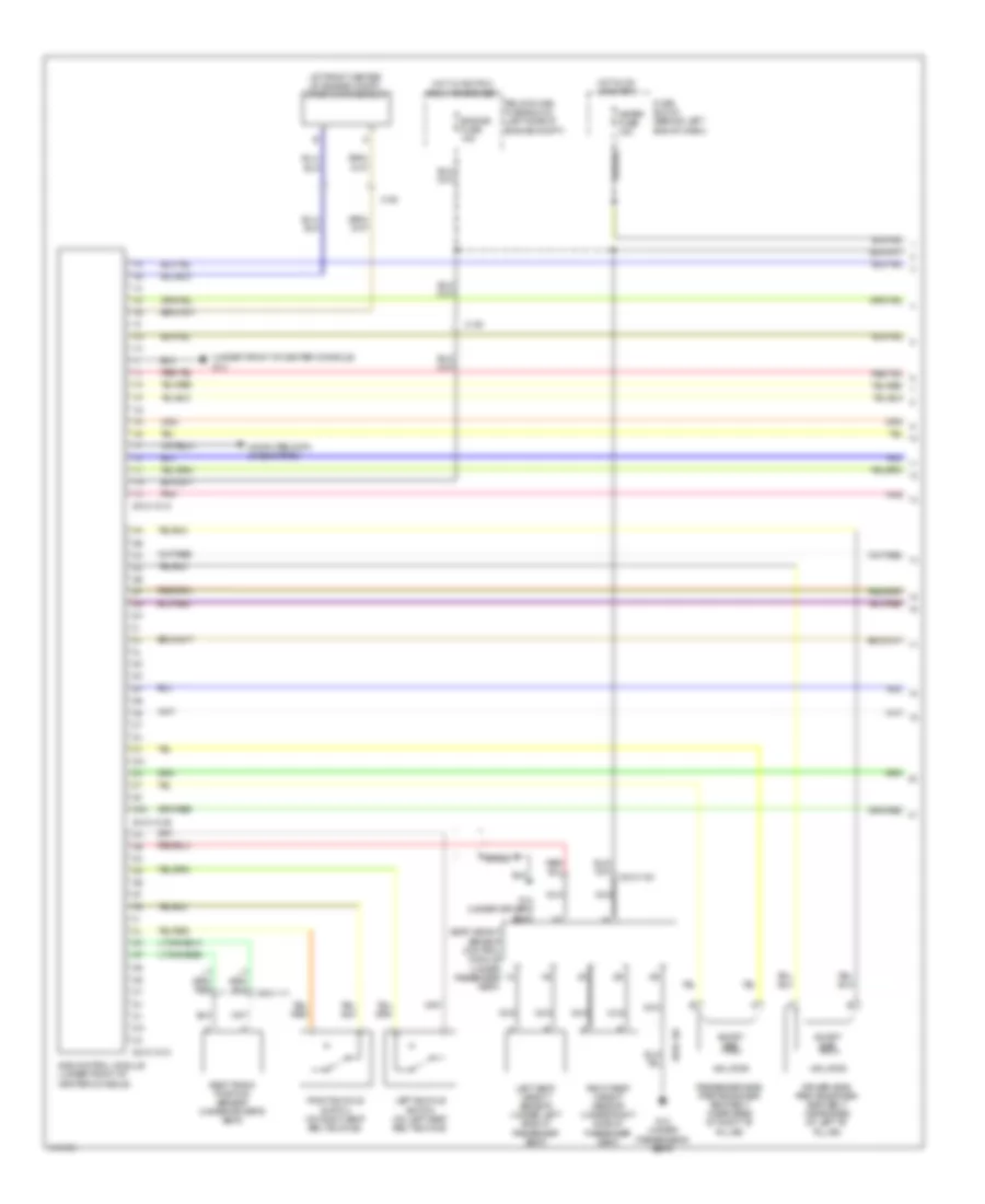 Supplemental Restraints Wiring Diagram 1 of 2 for Mazda MX 5 Miata Club 2014