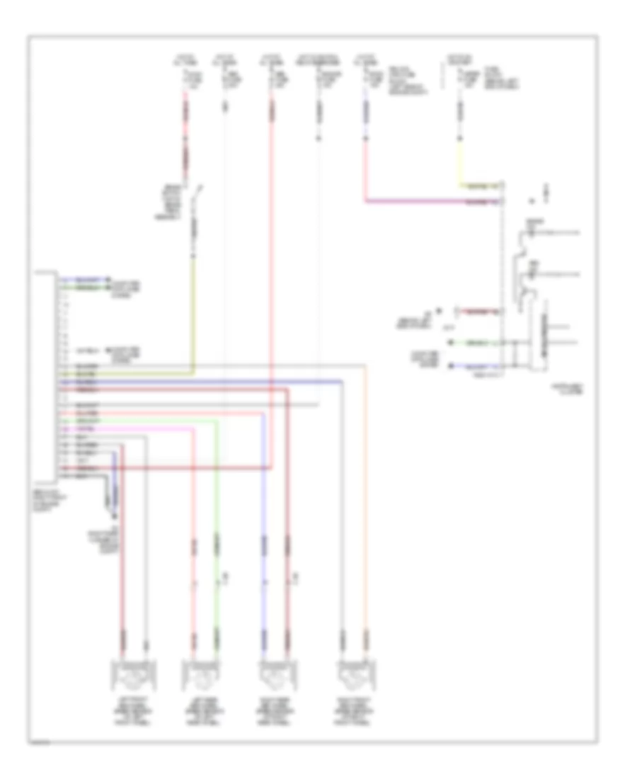 Anti lock Brakes Wiring Diagram without Dynamic Stability Control for Mazda MX 5 Miata Grand Touring 2014