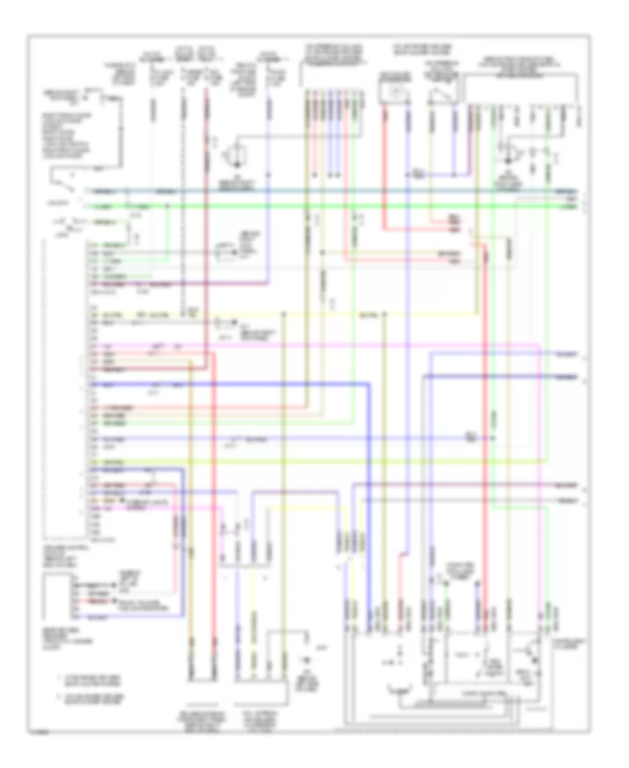 Anti theft Wiring Diagram 1 of 2 for Mazda MX 5 Miata Grand Touring 2014