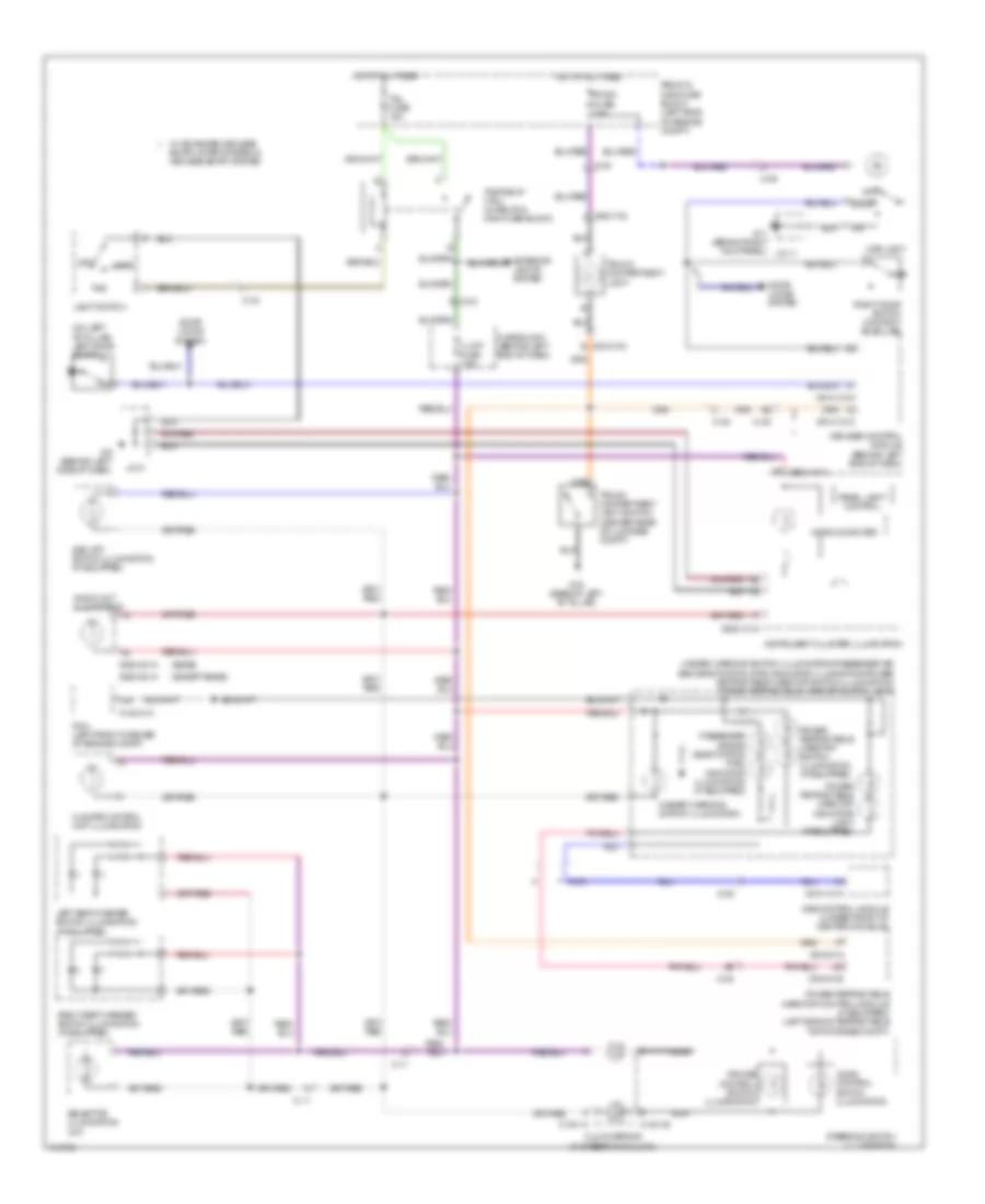 Interior Lights Wiring Diagram for Mazda MX 5 Miata Grand Touring 2014