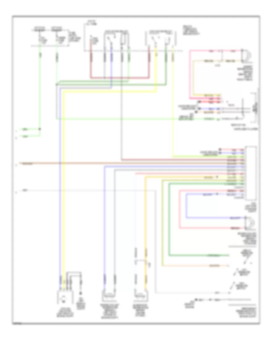 Manual AC Wiring Diagram (2 of 2) for Mazda 2 Sport 2012