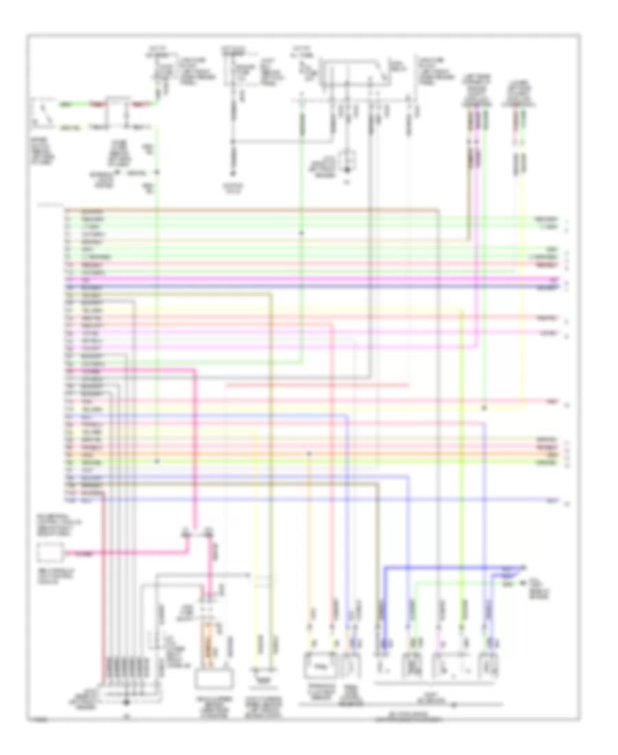 A T Wiring Diagram with Sport A T 1 of 2 for Mazda Protege DX 2003