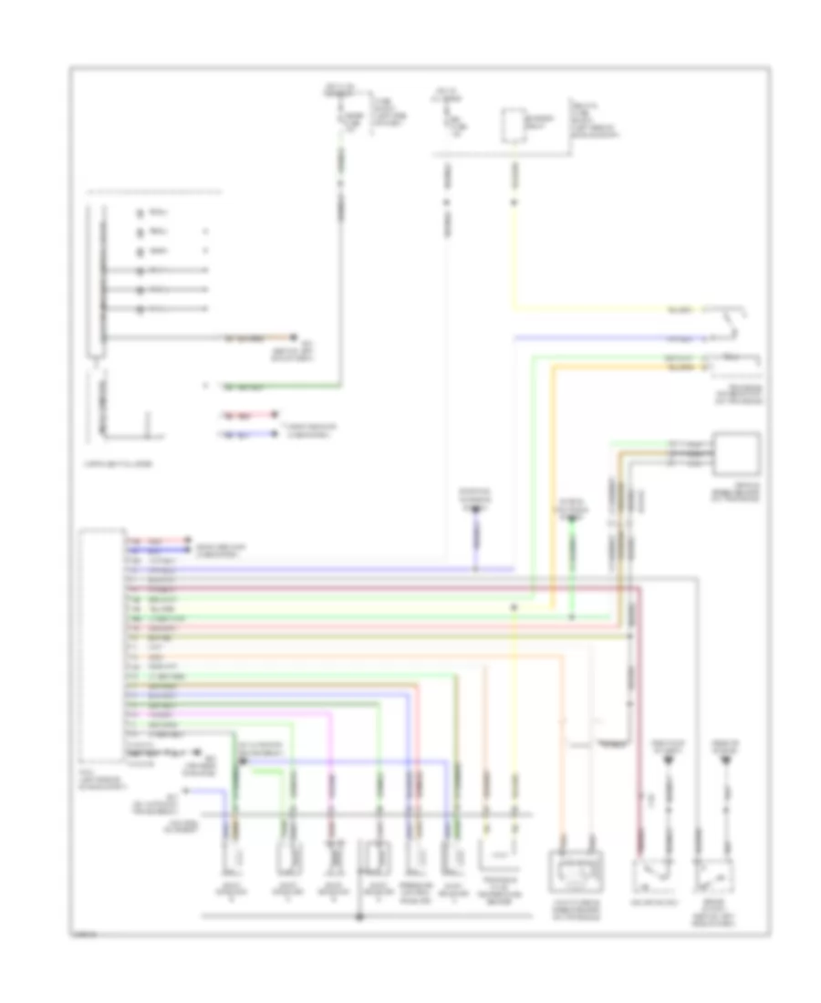 Transmission Wiring Diagram for Mazda 2 Touring 2012
