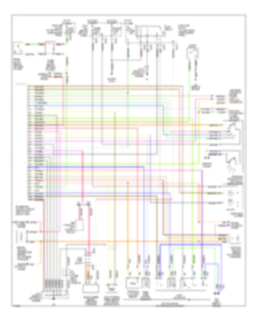 A T Wiring Diagram without Sport A T for Mazda Protege ES 2003