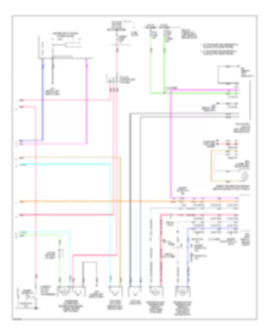 Automatic A C Wiring Diagram 2 of 2 for Mazda 3 i Grand Touring 2012