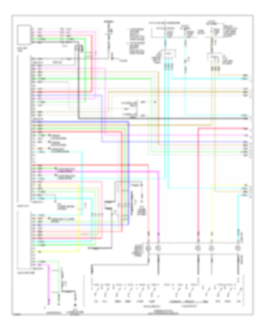 Radio Wiring Diagram with Bose 1 of 2 for Mazda 3 i Grand Touring 2012