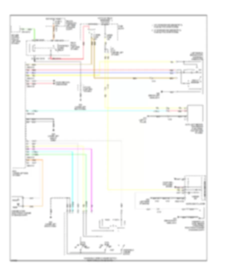 Электросхема передних стеклоочистителей дворников и омывателя лобового стекла, С Авто Система Дворника для Mazda 3 i Sport 2012