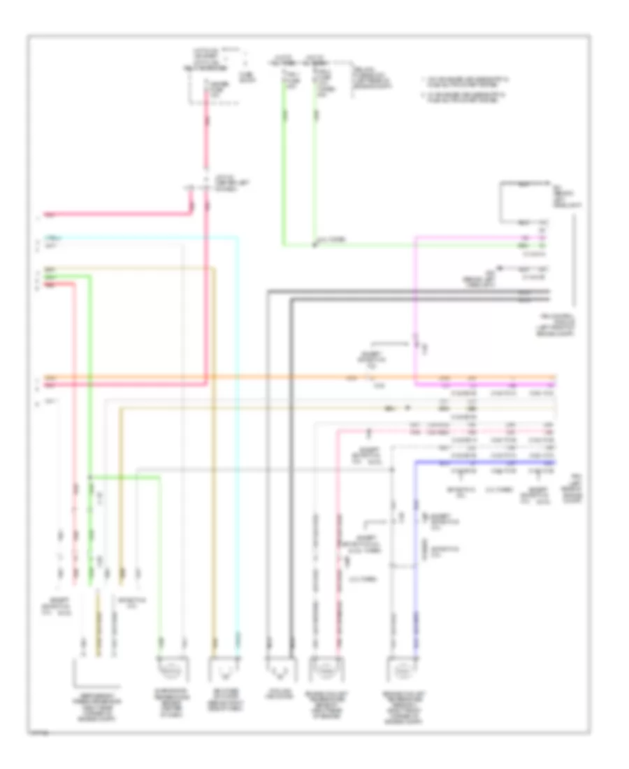 Manual A C Wiring Diagram 2 of 2 for Mazda 3 i SV 2012