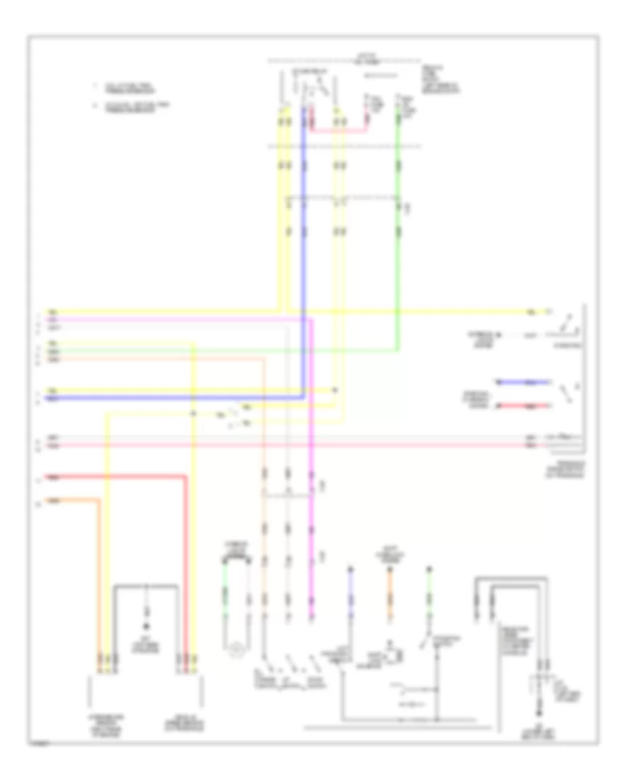 Transmission Wiring Diagram 5 Speed 2 of 2 for Mazda 3 i SV 2012