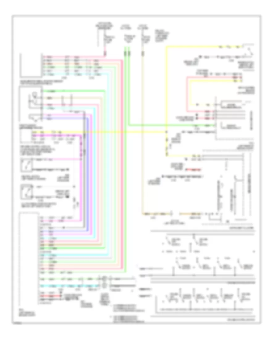 2.3L Turbo, Cruise Control Wiring Diagram for Mazda 3 i Touring 2012