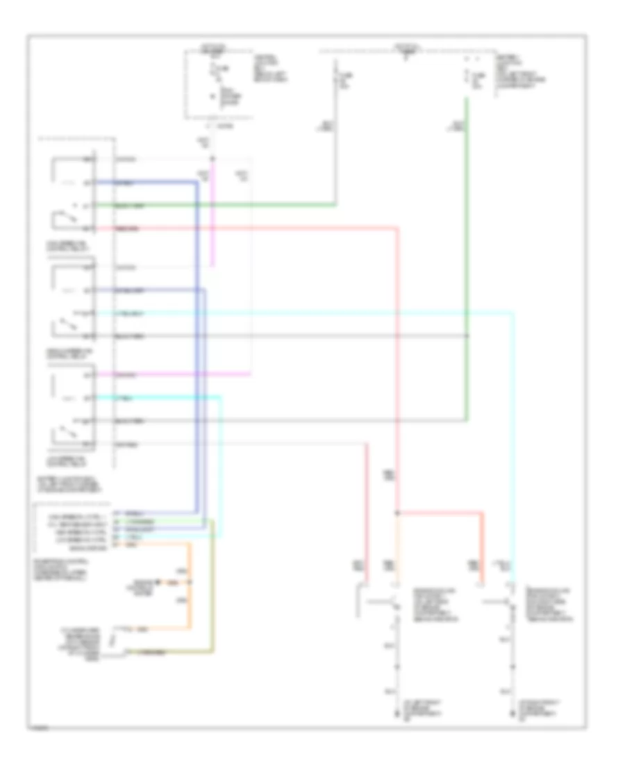 2 0L Cooling Fan Wiring Diagram for Mazda Tribute DX 2003