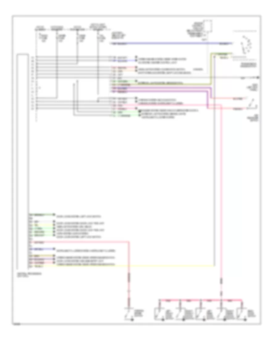 Central Processing Unit Wiring Diagram for Mazda MPV ES 1996