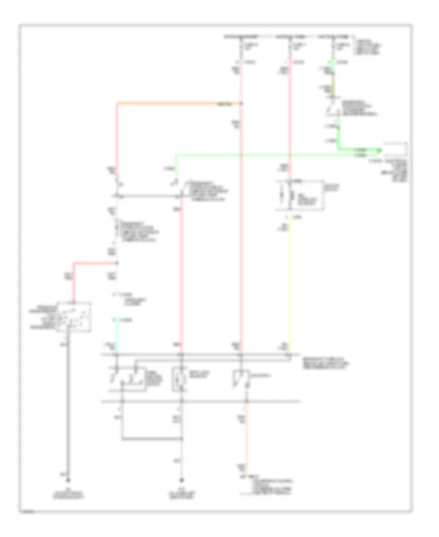 Shift Interlock Wiring Diagram for Mazda Tribute ES 2003
