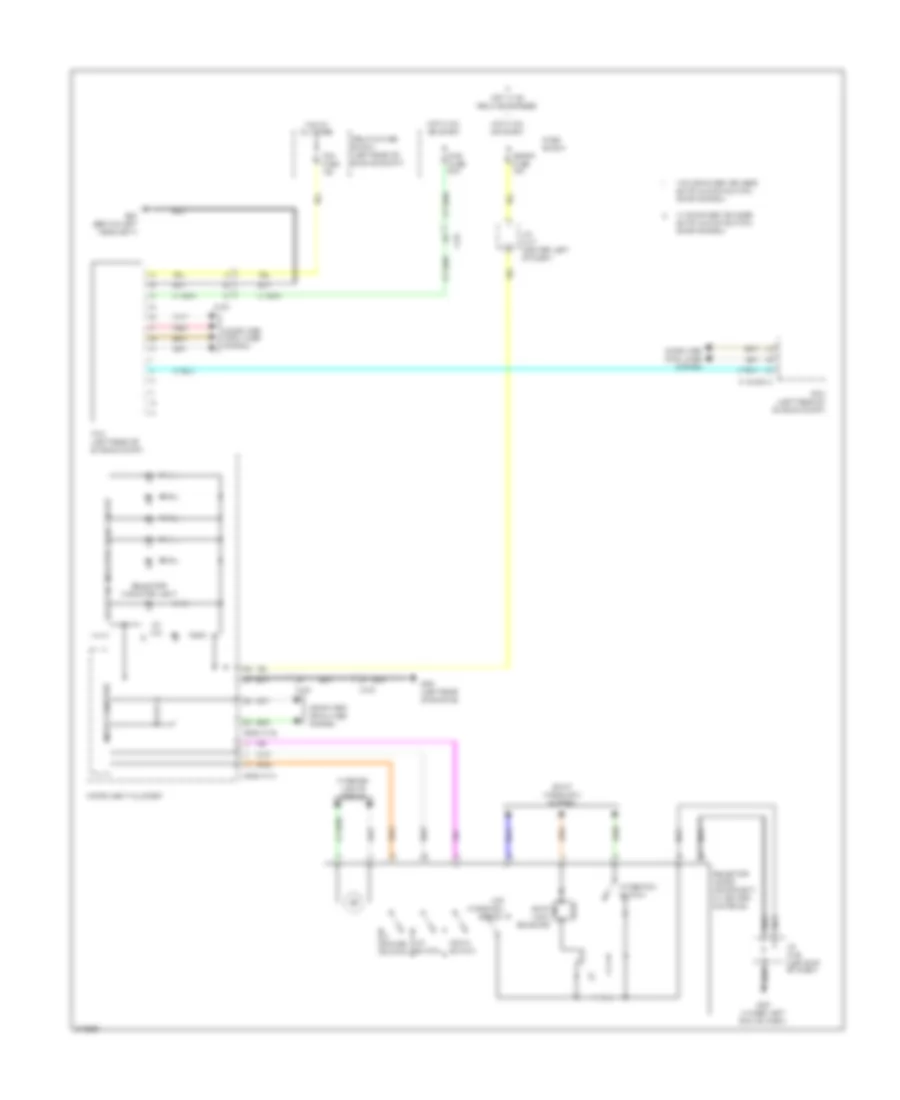 Transmission Wiring Diagram, 6 Speed for Mazda 3 Mazdaspeed 2012