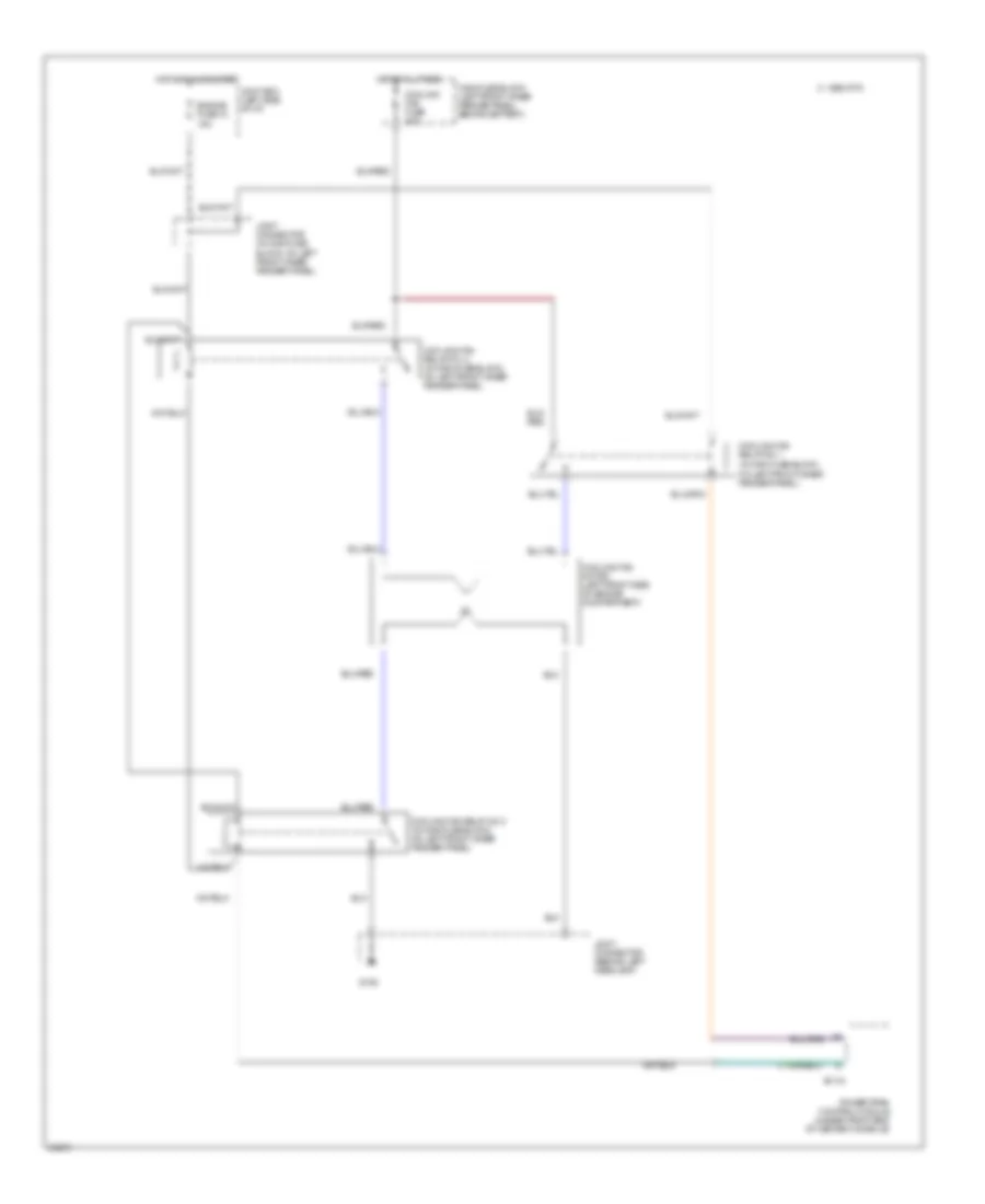 2 0L Cooling Fan Wiring Diagram A T for Mazda 626 ES 1993