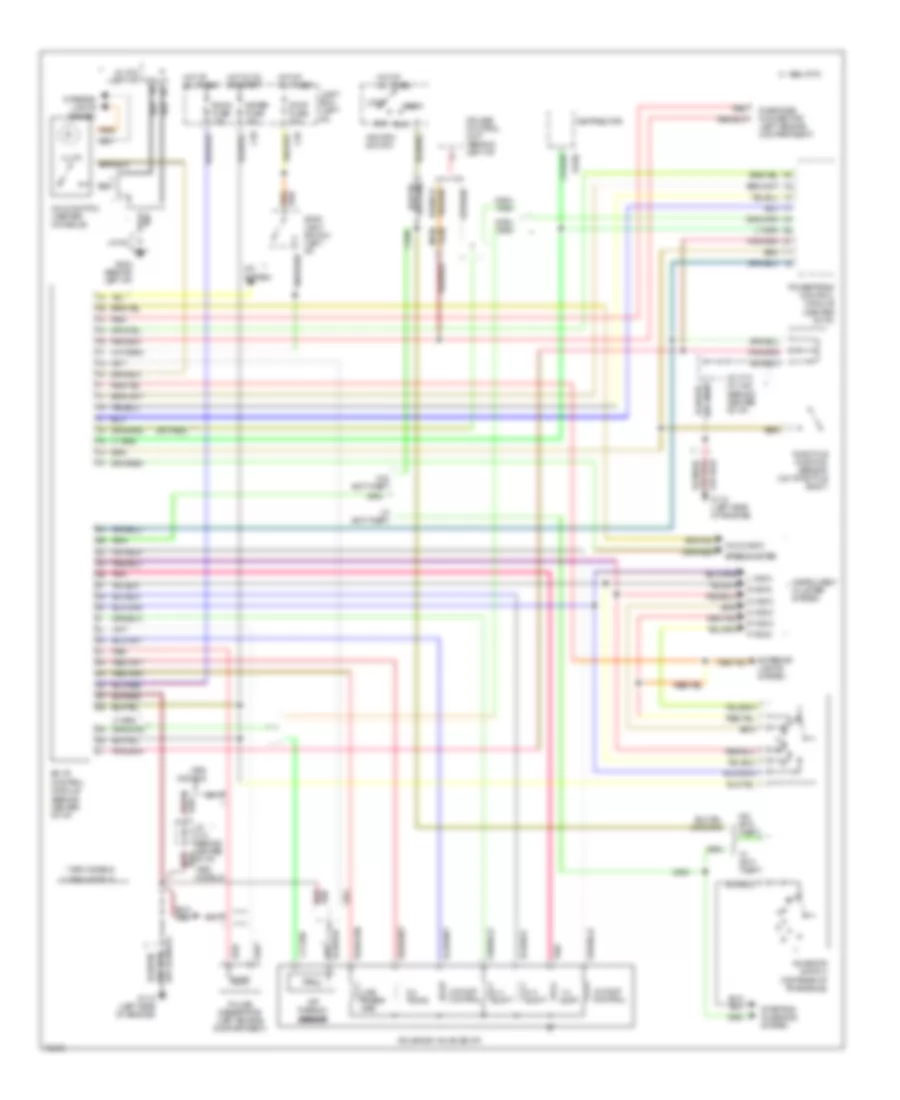 2 5L Transmission Wiring Diagram for Mazda 626 ES 1993