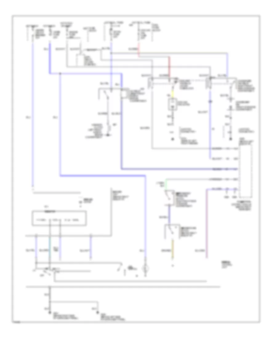A C Wiring Diagram for Mazda MX 5 Miata 1996