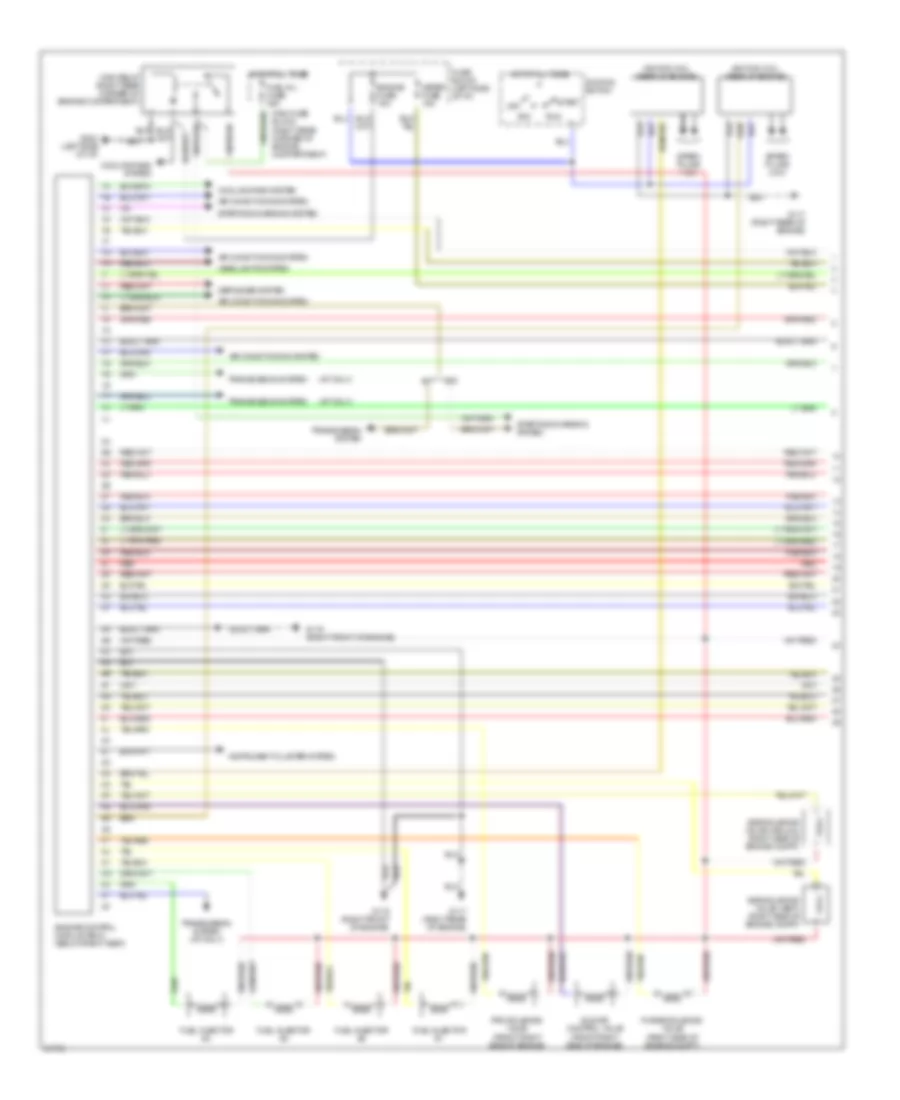 1 8L Engine Performance Wiring Diagrams 1 of 2 for Mazda MX 5 Miata M Edition 1996