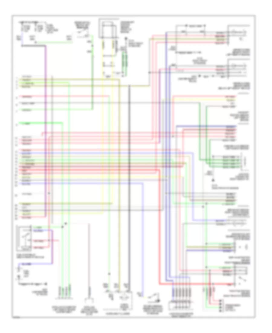 1 8L Engine Performance Wiring Diagrams 2 of 2 for Mazda MX 5 Miata M Edition 1996