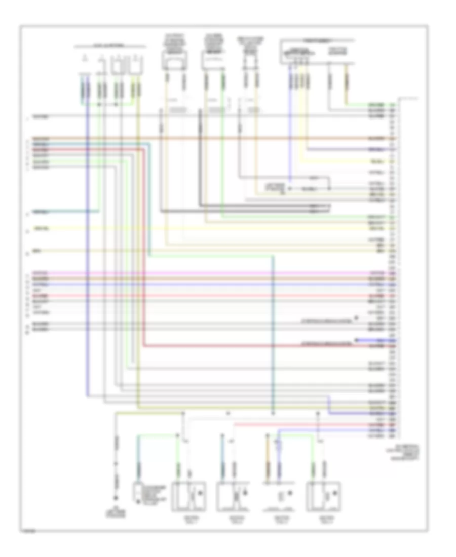2.0L, Engine Performance Wiring Diagram, Except California (4 of 4) for Mazda 3 i 2004