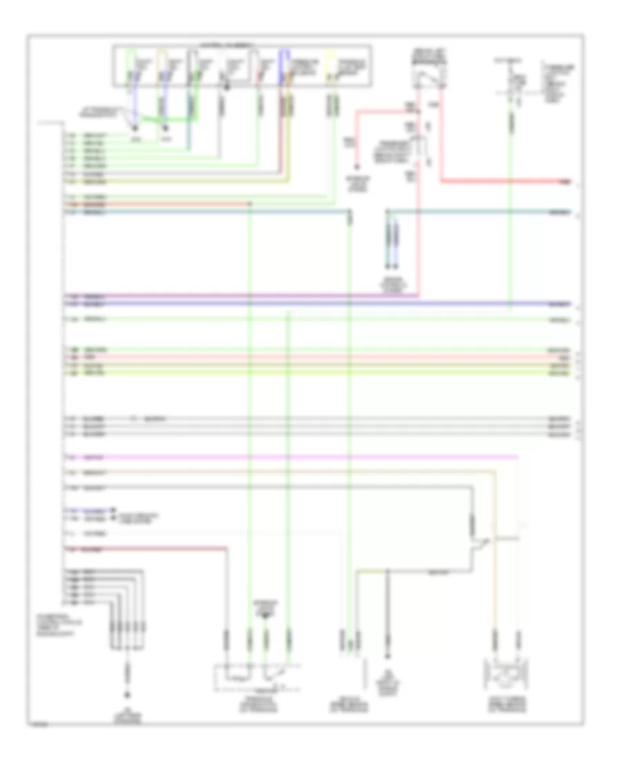 A T Wiring Diagram 1 of 2 for Mazda 3 i 2004