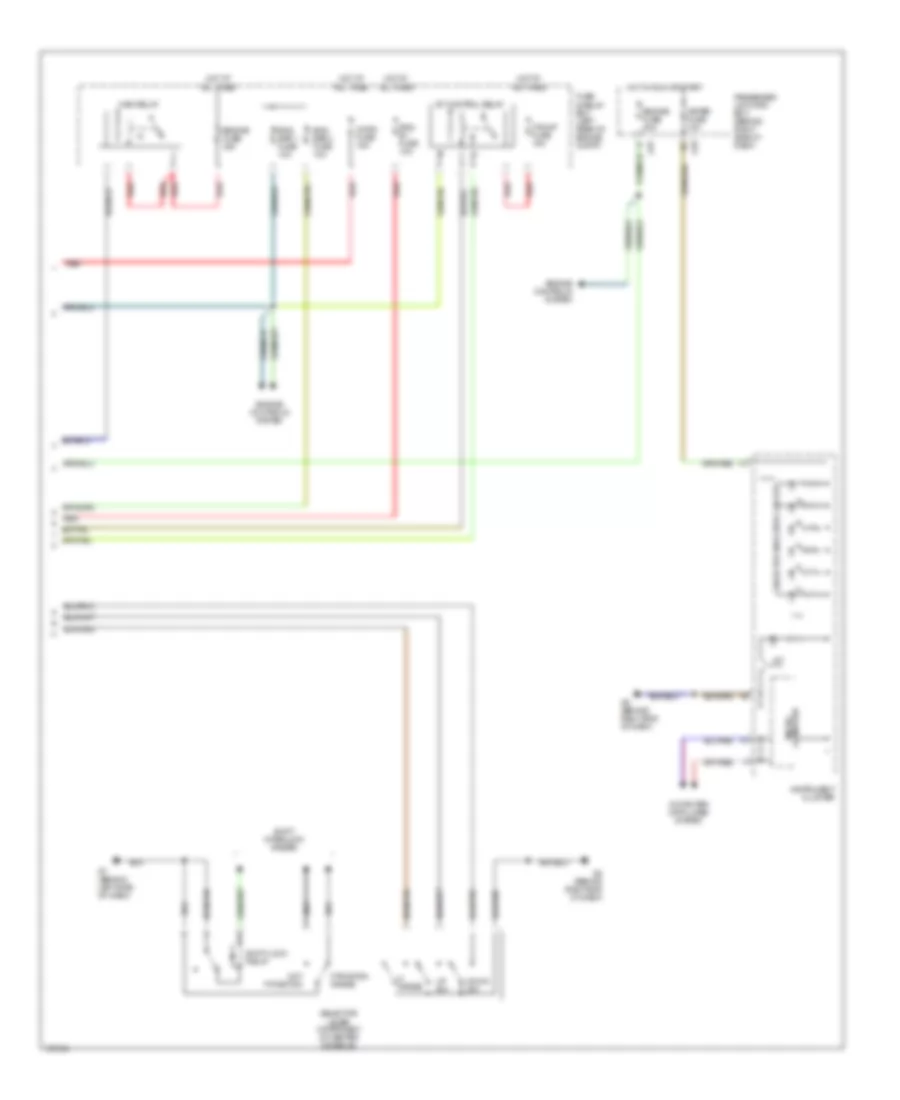 A T Wiring Diagram 2 of 2 for Mazda 3 i 2004