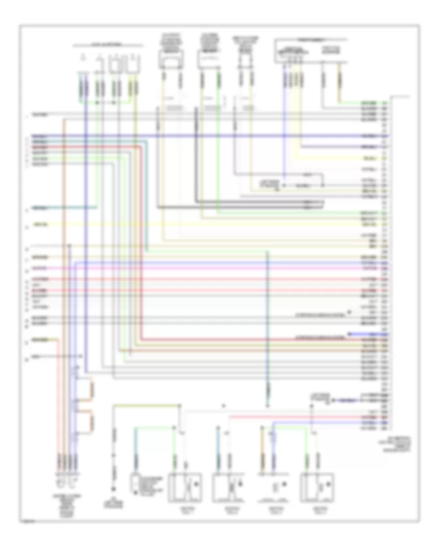 2.0L, Engine Performance Wiring Diagram, California (4 of 4) for Mazda 3 s 2004