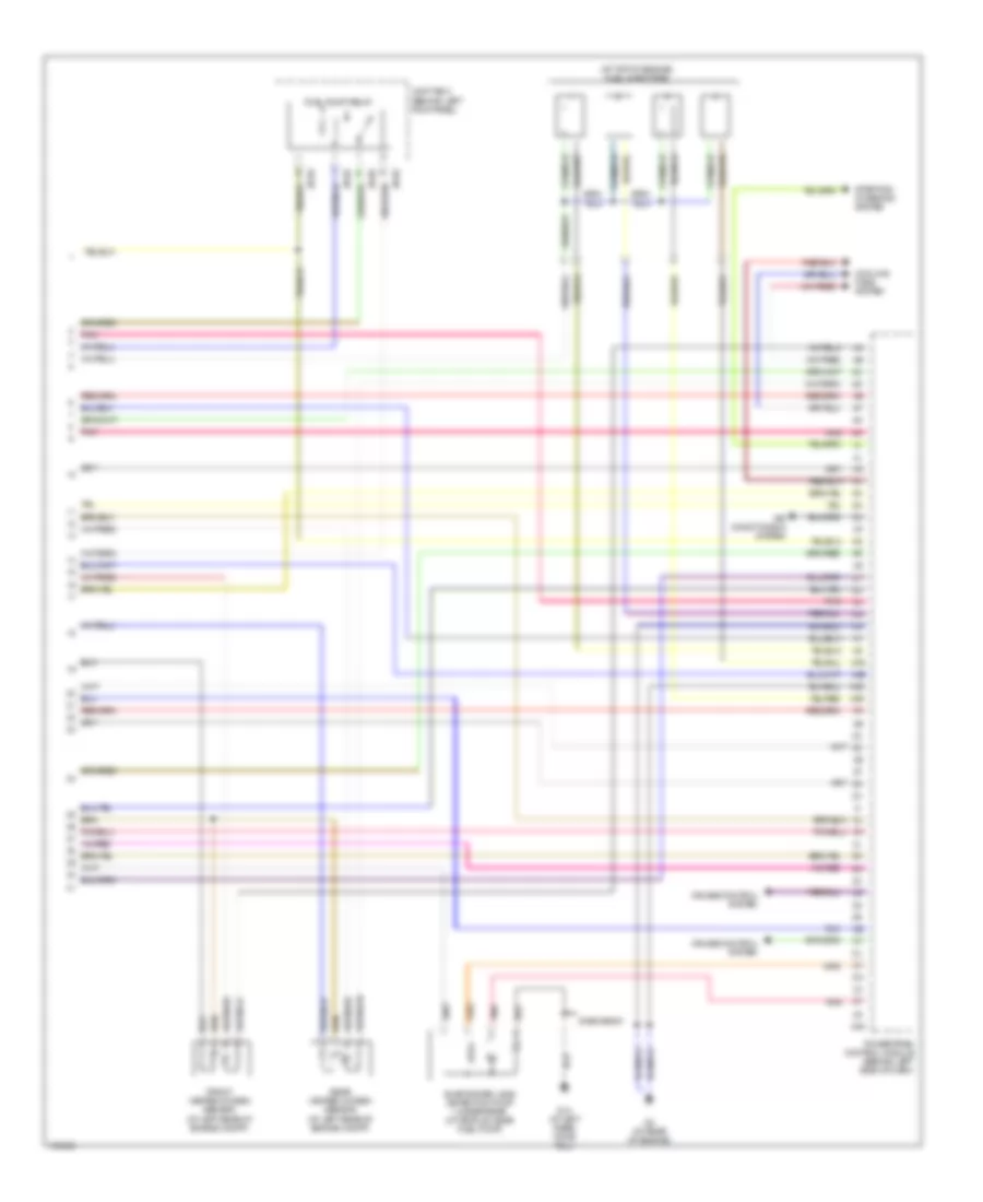 2.3L, Engine Performance Wiring Diagram (4 of 4) for Mazda 6 i 2004
