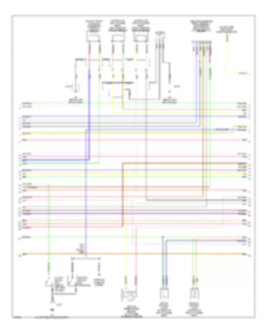 3.0L, Engine Performance Wiring Diagram (3 of 4) for Mazda 6 i 2004