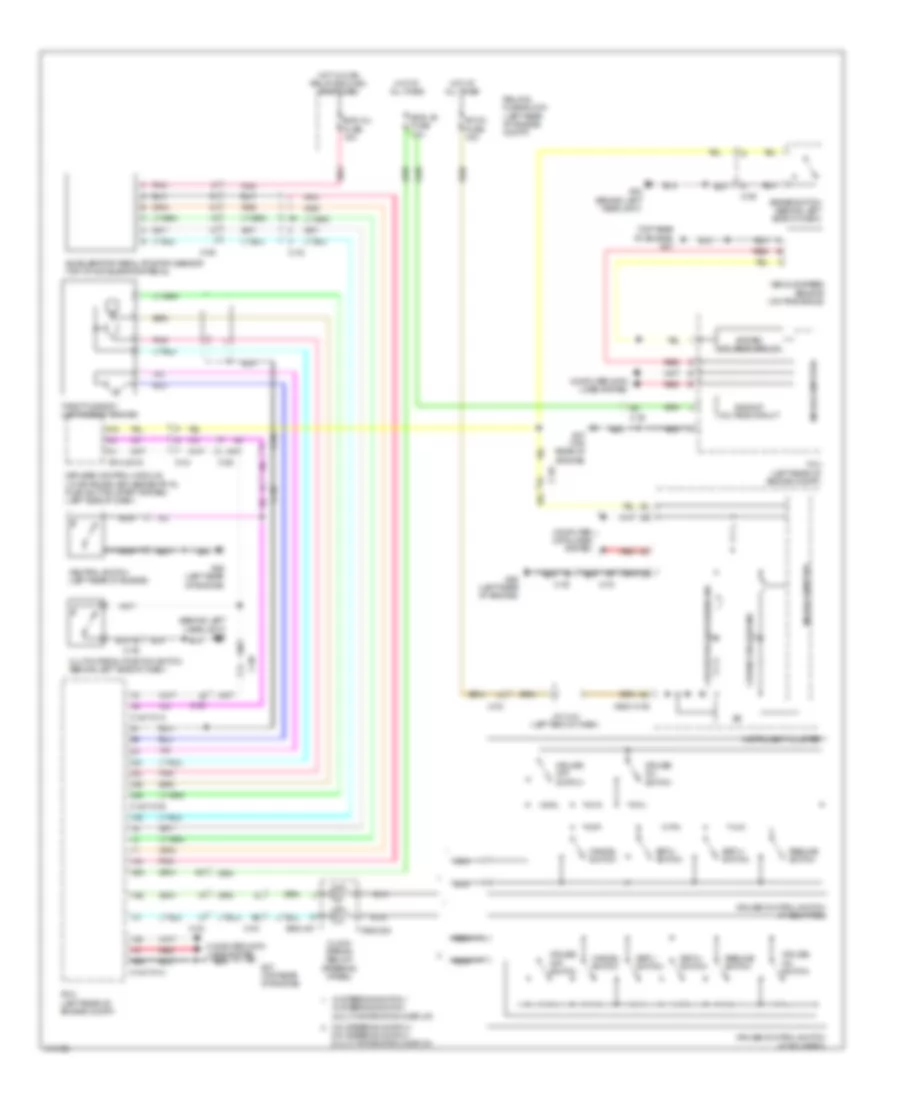 2.3L Turbo, Cruise Control Wiring Diagram for Mazda 3 i Touring 2013