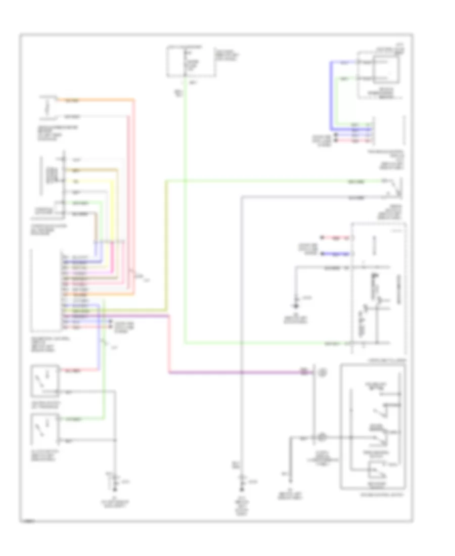 3.0L, Cruise Control Wiring Diagram for Mazda 6 s 2004