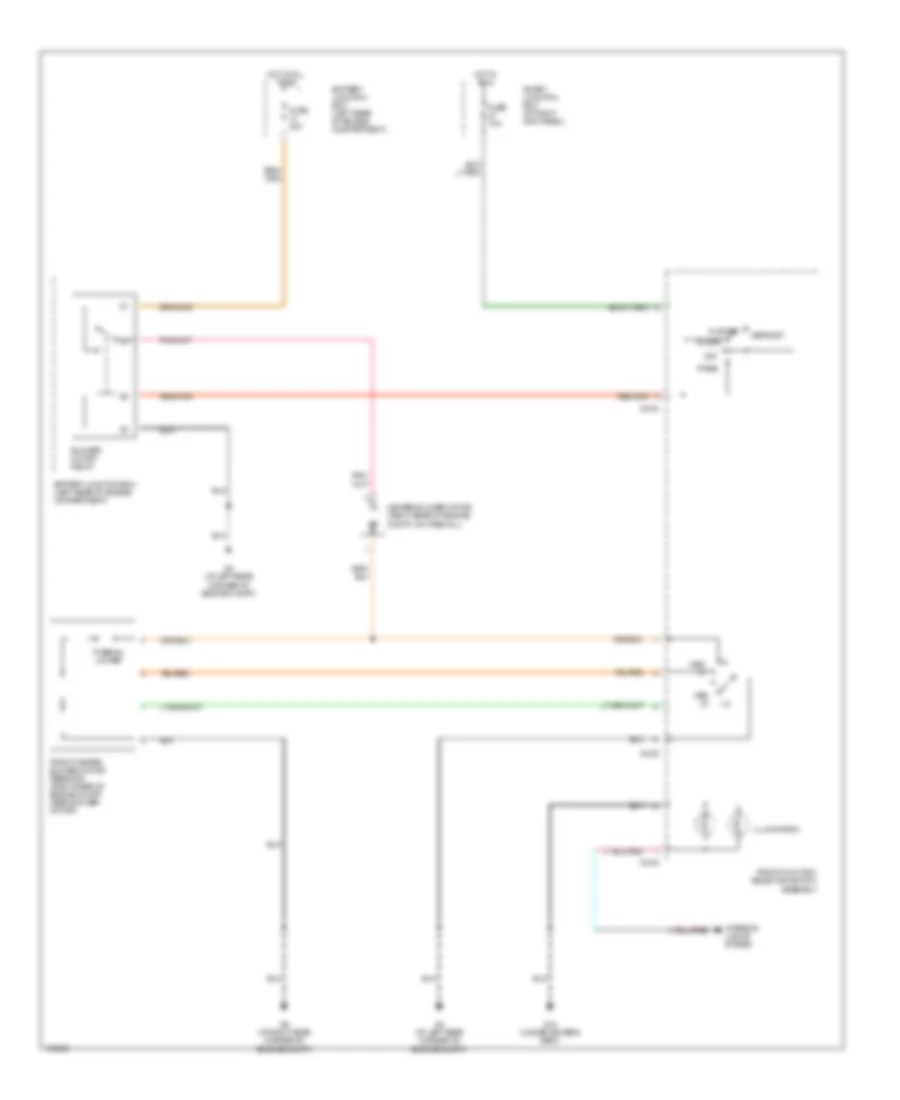 Heater Wiring Diagram for Mazda B2004 2300