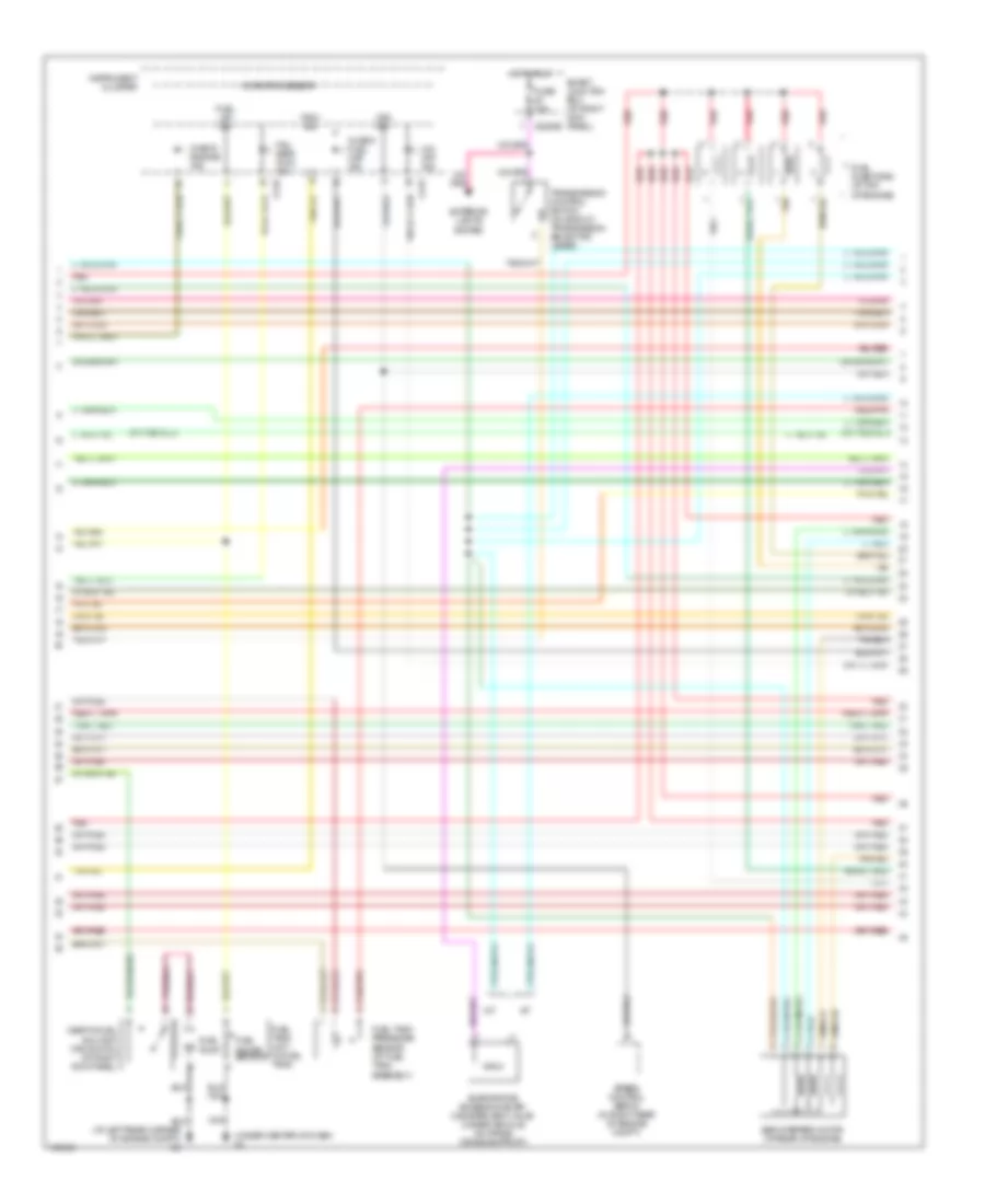 Engine Performance Wiring Diagram 3 of 4 for Mazda B2004 2300