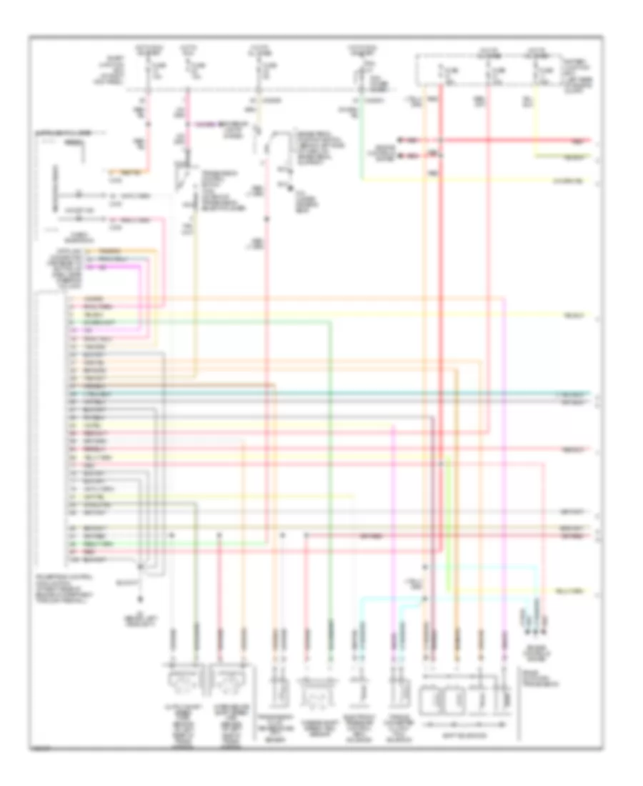 A T Wiring Diagram 1 of 2 for Mazda B2004 2300