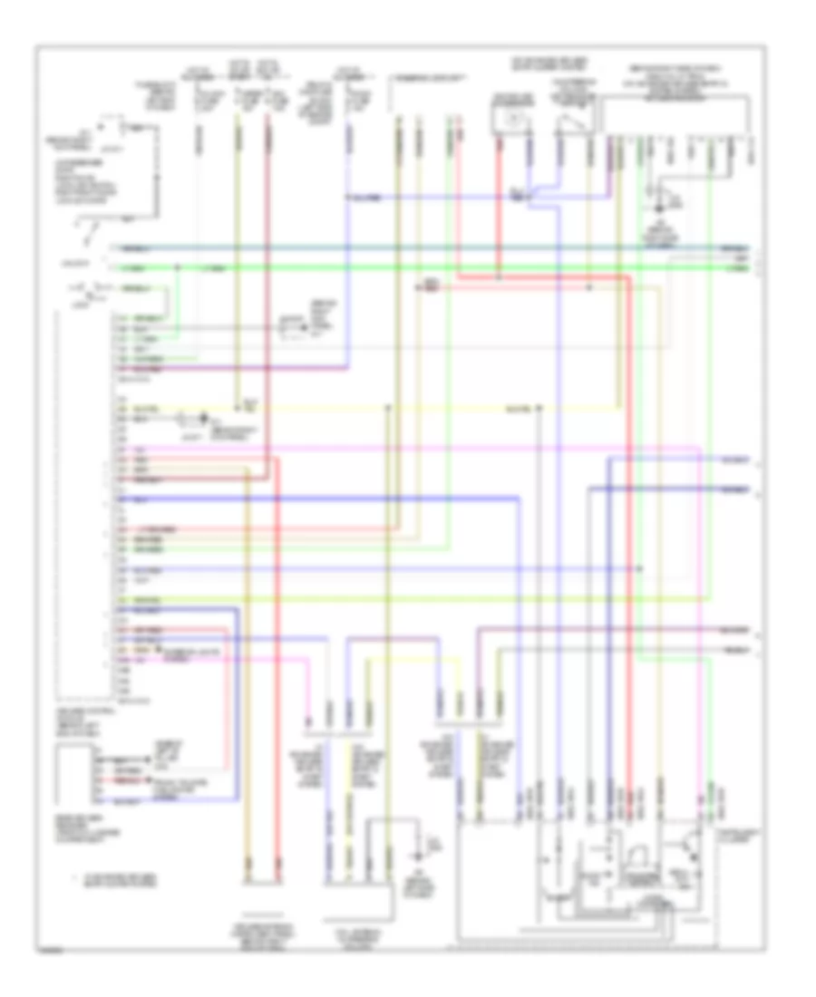 Forced Entry Wiring Diagram 1 of 2 for Mazda MX 5 Miata Grand Touring 2006