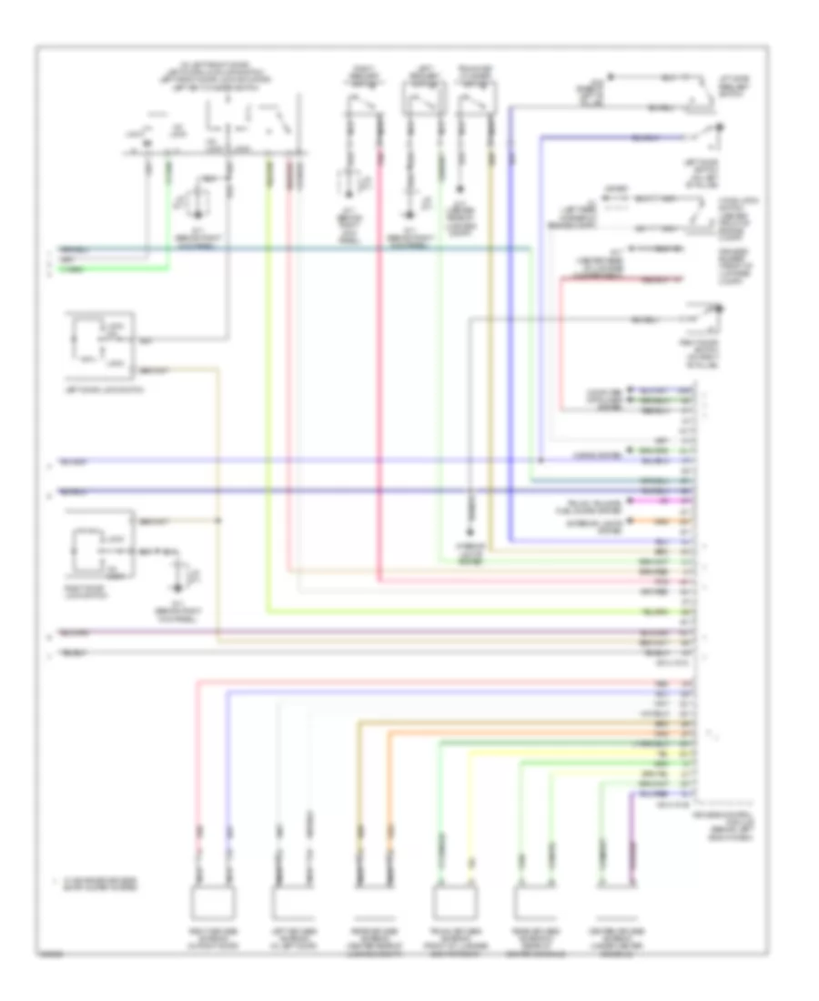Forced Entry Wiring Diagram 2 of 2 for Mazda MX 5 Miata Grand Touring 2006