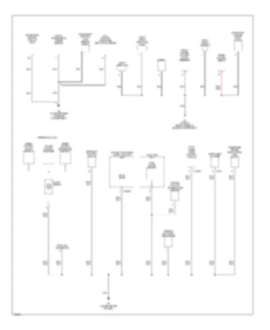 Ground Distribution Wiring Diagram 2 of 3 for Mazda BSE 2004 2300