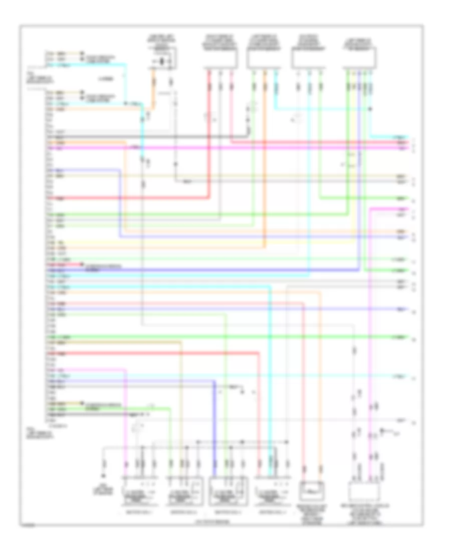 2.0L SKYACTIV, Engine Performance Wiring Diagram (1 of 5) for Mazda 3 s Grand Touring 2013