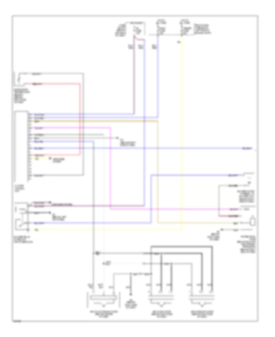 Электросхема кондиционера с ручный управлением (1 из 2) для Mazda MX-5 Miata Limited Edition 2006