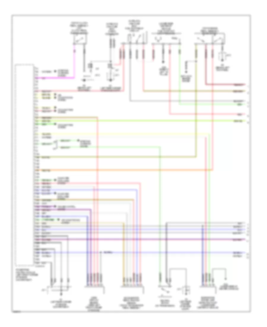 2 0L Engine Performance Wiring Diagram 1 of 4 for Mazda MX 5 Miata Limited Edition 2006