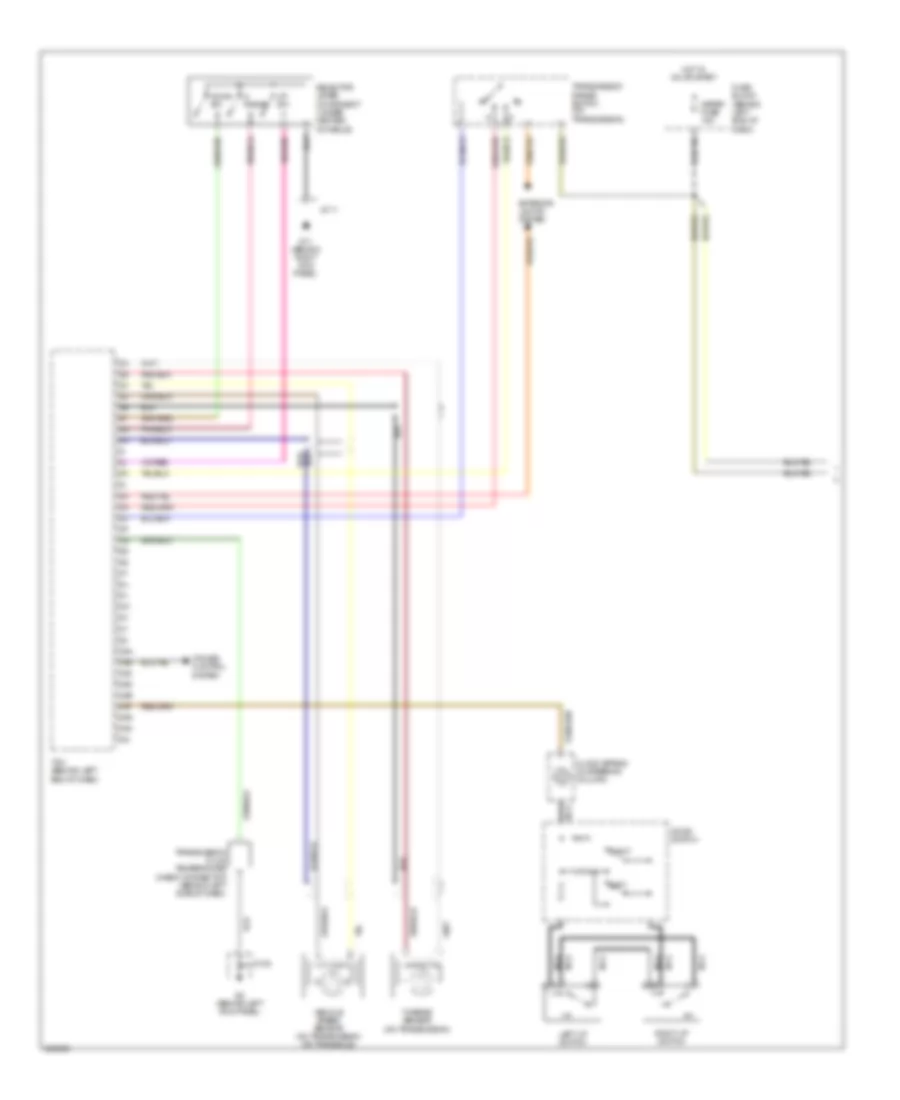 A T Wiring Diagram 1 of 2 for Mazda MX 5 Miata Limited Edition 2006