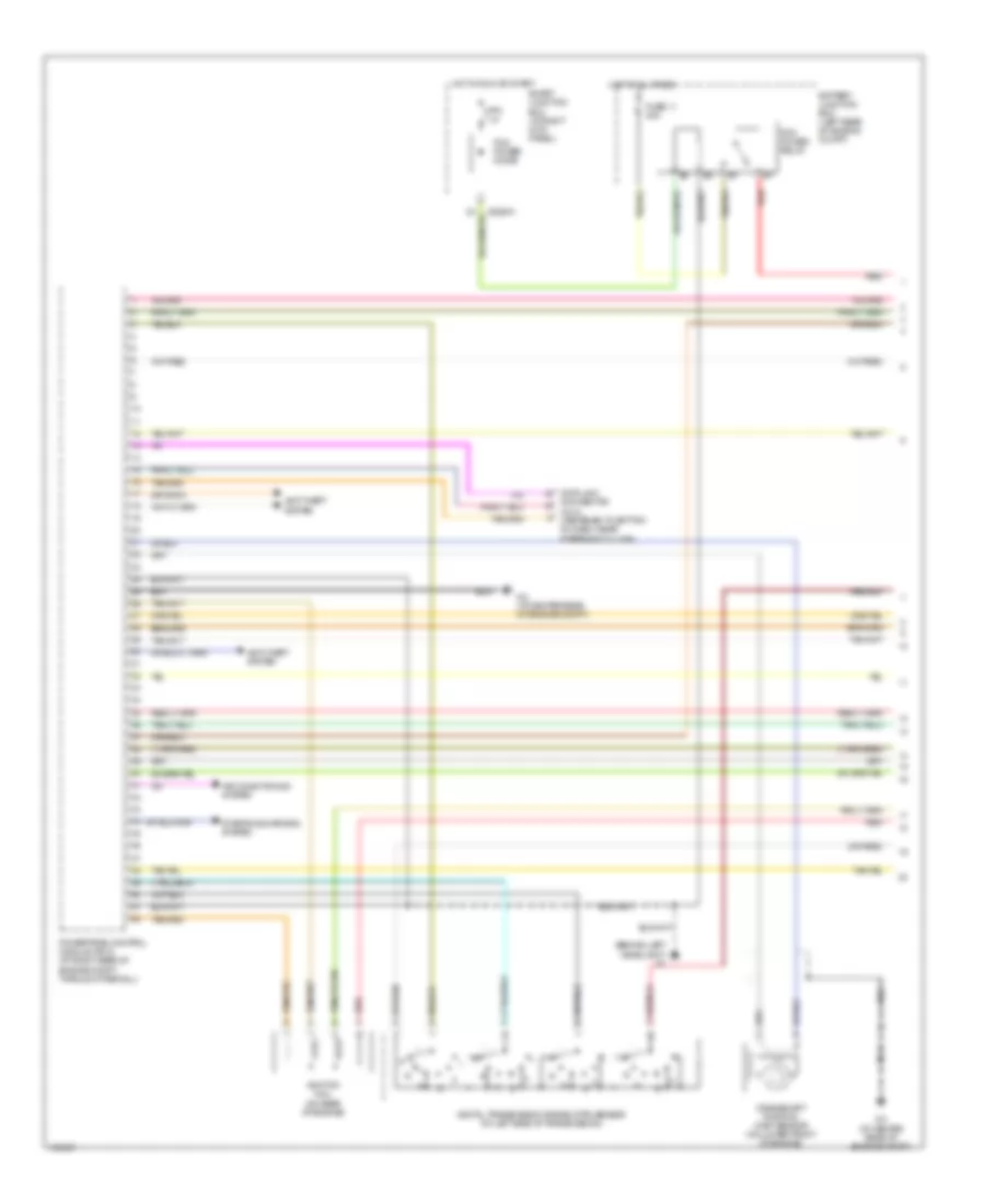 Engine Performance Wiring Diagram 1 of 4 for Mazda BDual Sport 2004 3000