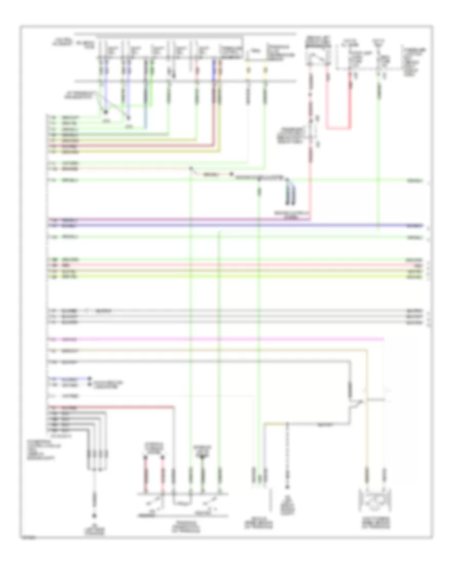 A T Wiring Diagram Except California 4 Speed A T 1 of 2 for Mazda 3 i 2007
