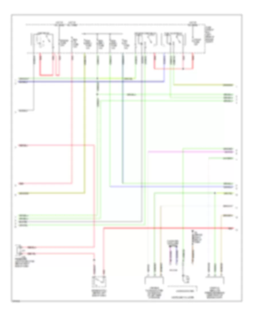 2 3L Engine Performance Wiring Diagram Except California 2 of 4 for Mazda 3 Mazdaspeed 2007