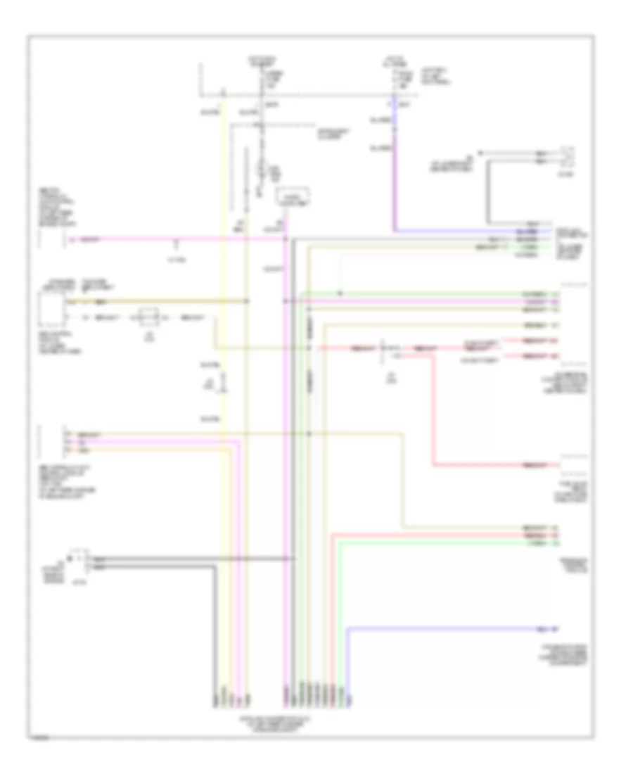 Computer Data Lines Wiring Diagram for Mazda MPV ES 2004